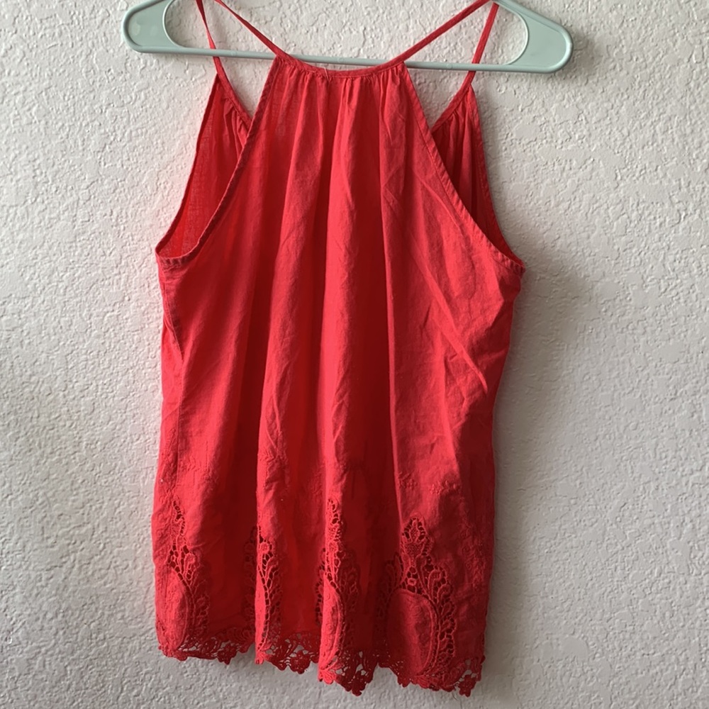 Solitaire Cotton Button Down Blouse - image 5